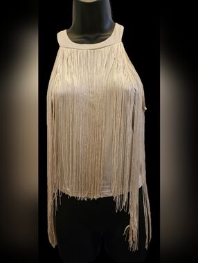 Front Fringe Tank Top